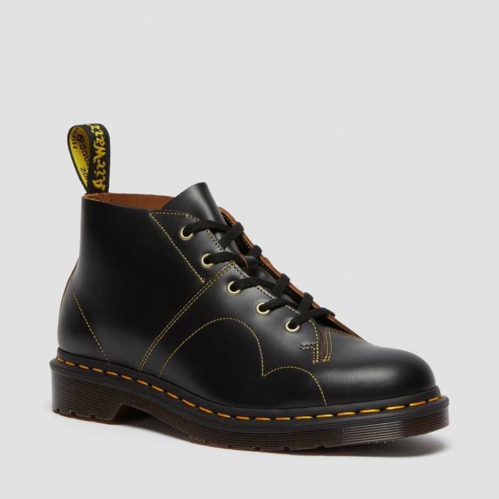 SOLD//Doc Martens CHURCH MONKEY Boots Size 9M, 10L